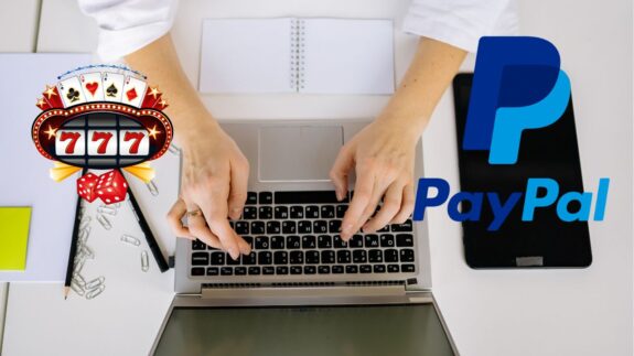 osoba koristi PayPal kazino