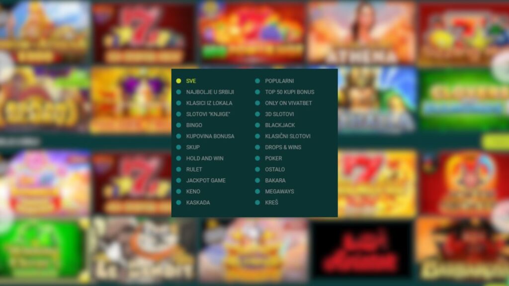 Ponuda igara vivatbet kazino