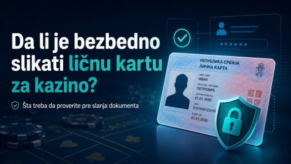 Da li je bezbedno slikati ličnu kartu za kazino